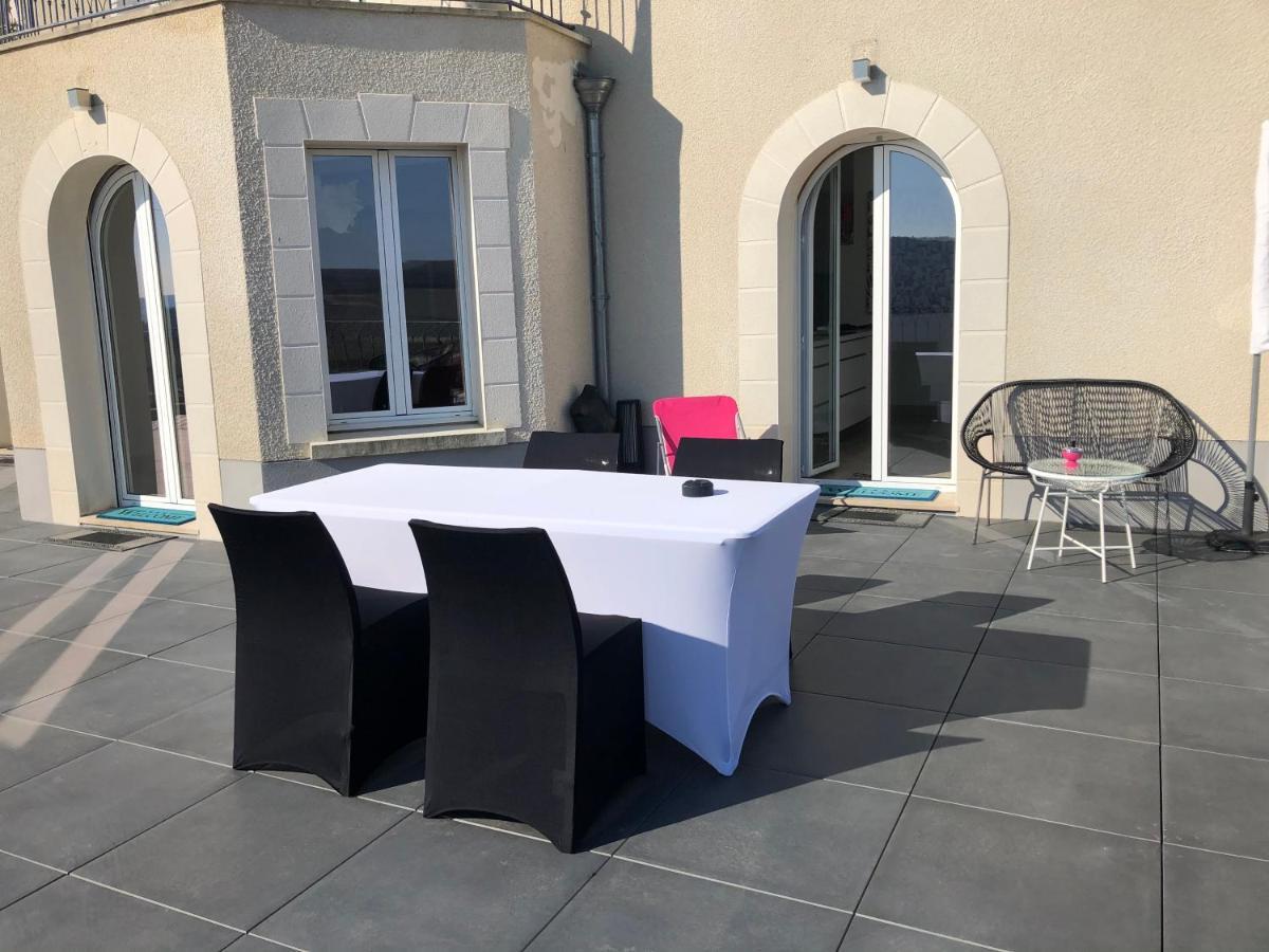 Villa FLORESSENS EN CHAMPAGNE Terrasse privative sur le vignoble à Fleury-la-Riviere Extérieur photo
