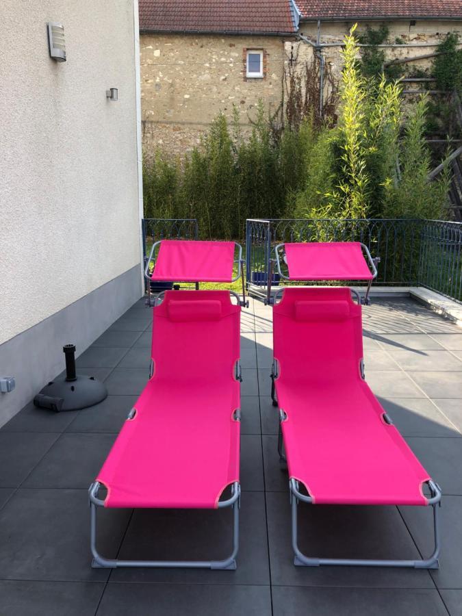 Villa FLORESSENS EN CHAMPAGNE Terrasse privative sur le vignoble à Fleury-la-Riviere Extérieur photo