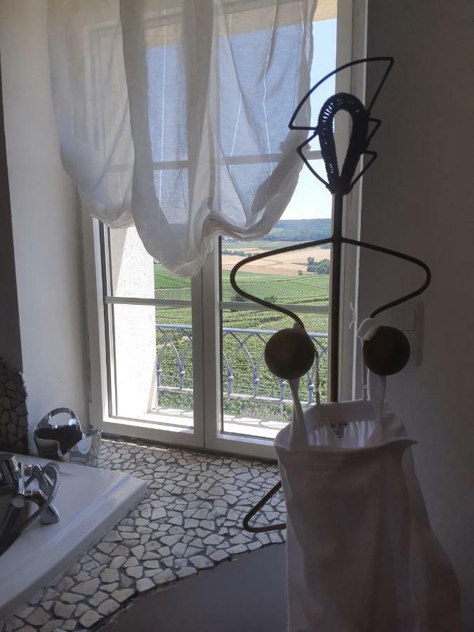 Villa FLORESSENS EN CHAMPAGNE Terrasse privative sur le vignoble à Fleury-la-Riviere Extérieur photo